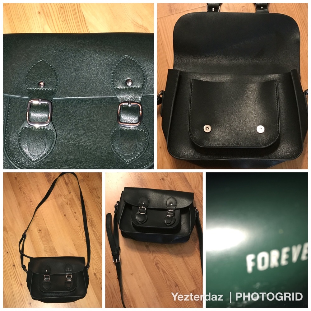 NWOT Forever 21 mini Saddle cross bag